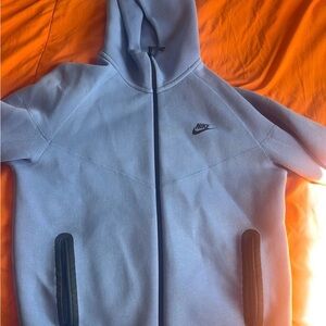Nike Sky Blue Full-Zip Hoodie
